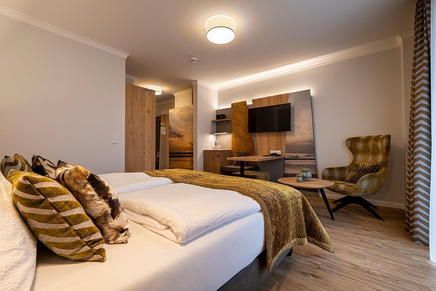 Hotel Neuwarft Дагебюль Номер фото